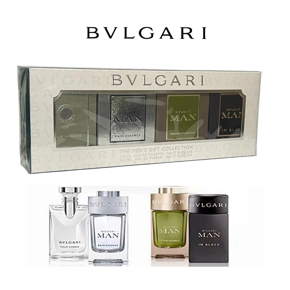 Bvlgari Miniset Regalo – Colección 4 Fragancias EDT + EDP